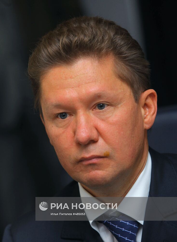 Председатель правления ОАО "Газпром" Алексей Миллер
