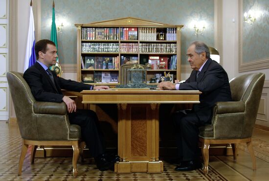 Рабочая поездка президента РФ в Приволжский федеральный округ