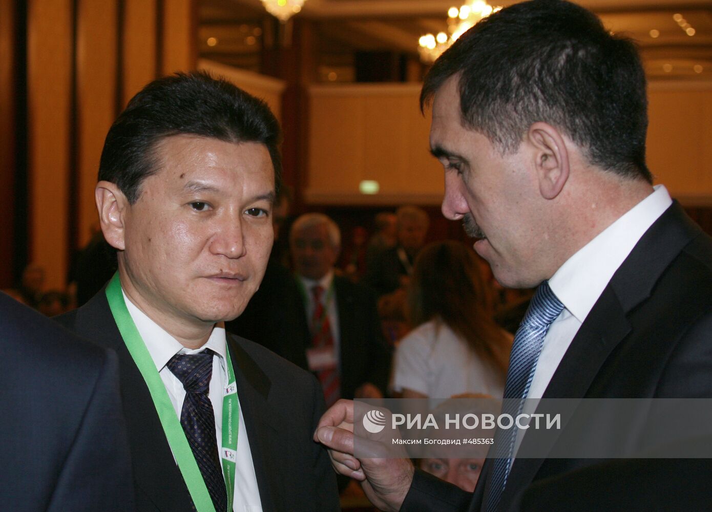 Кирсан Илюмжинов, Юнус-Бек Евкуров