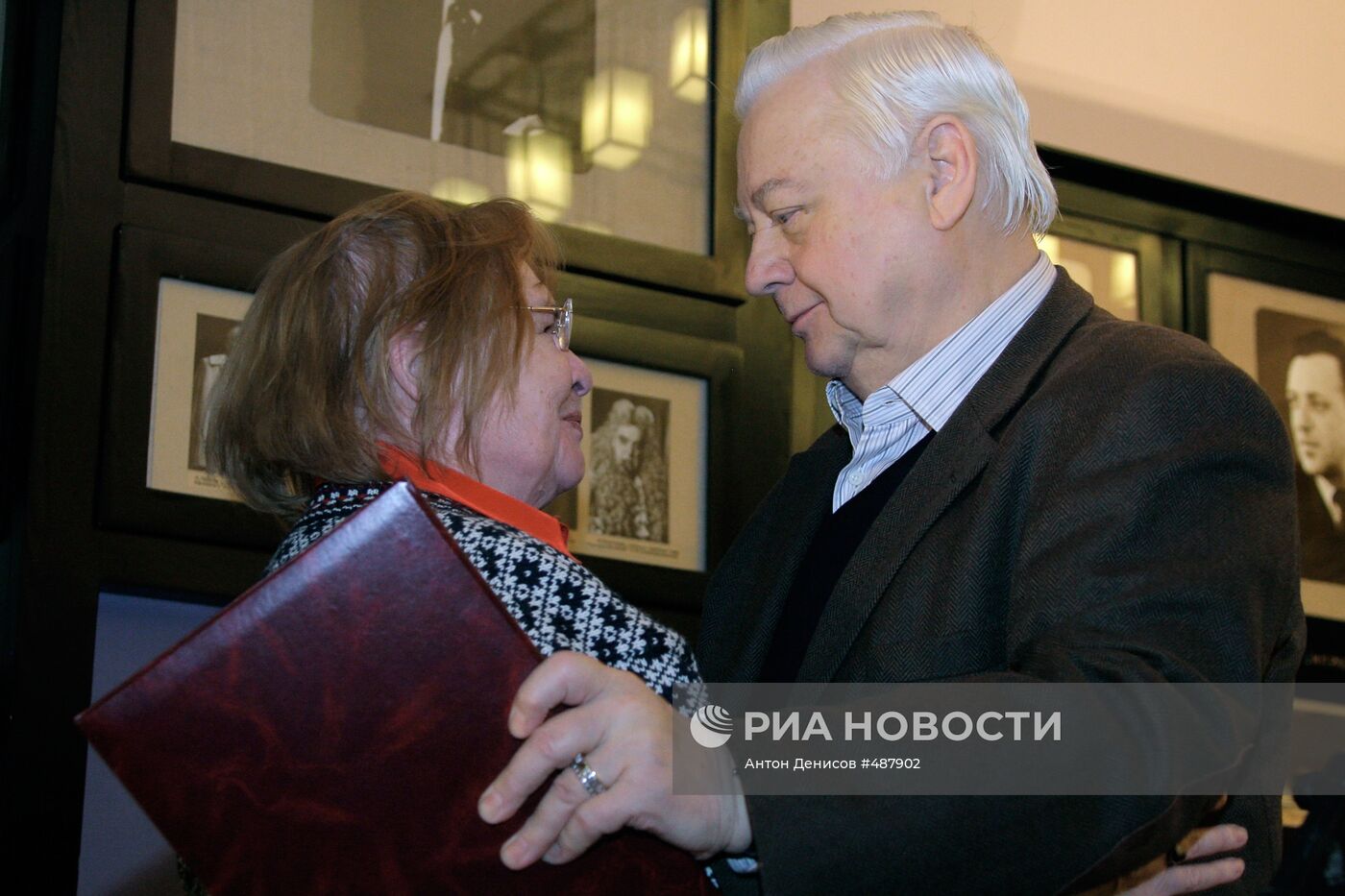 Олег Табаков и Нина Гуляева