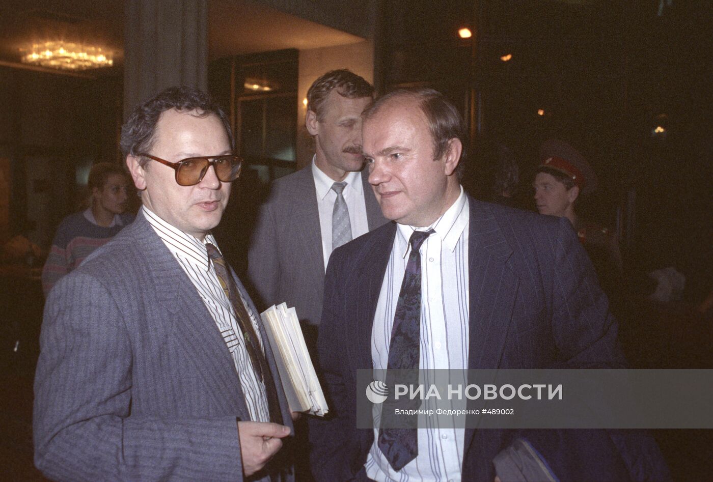 Владимир Исаков и Геннадий Зюганов