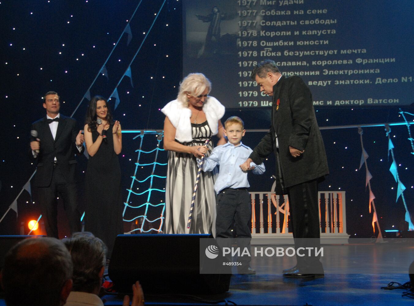 Празднование юбилея народного артиста России Николая Караченцова