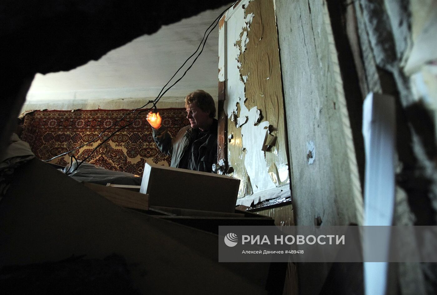 Последствия аварии на тепломагистрали в Санкт-Петербурге