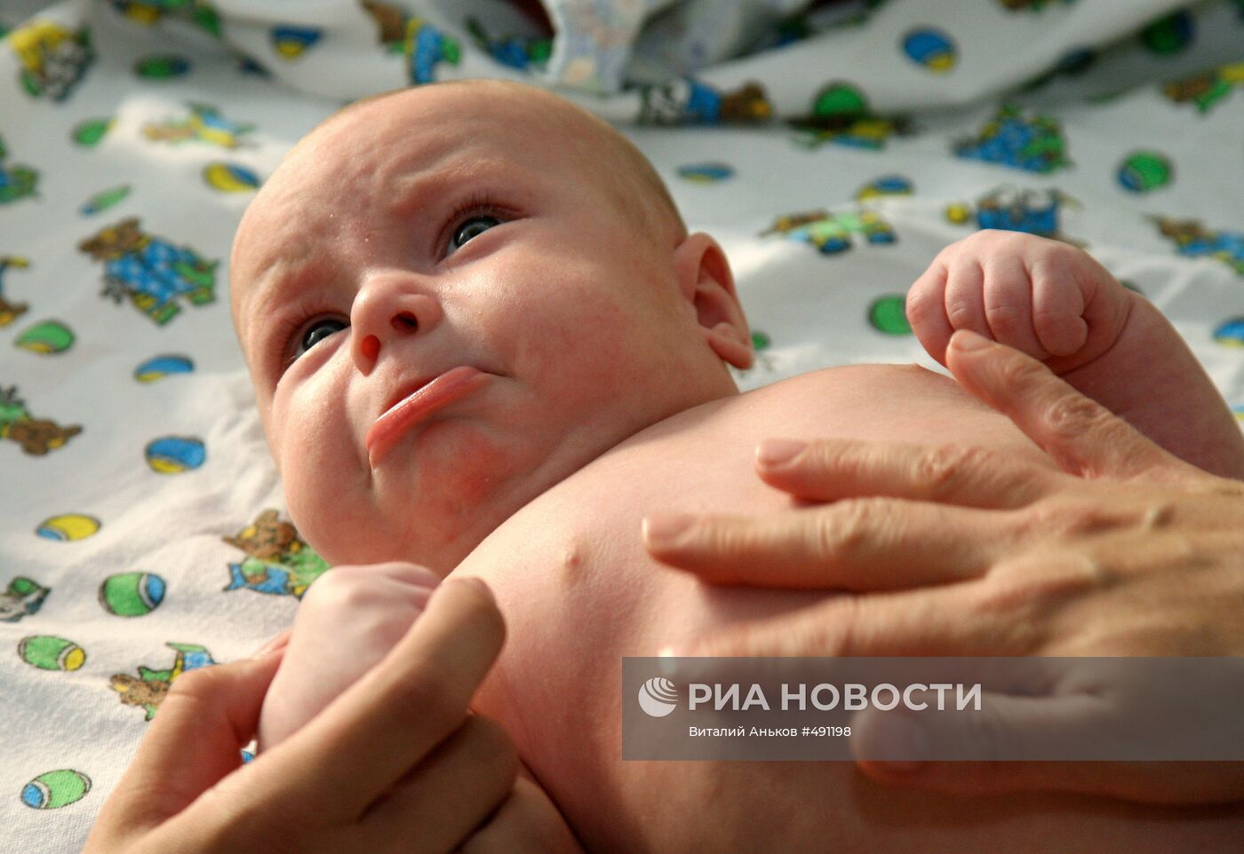 Ребенок в детской поликлинике №15 города Владивостока