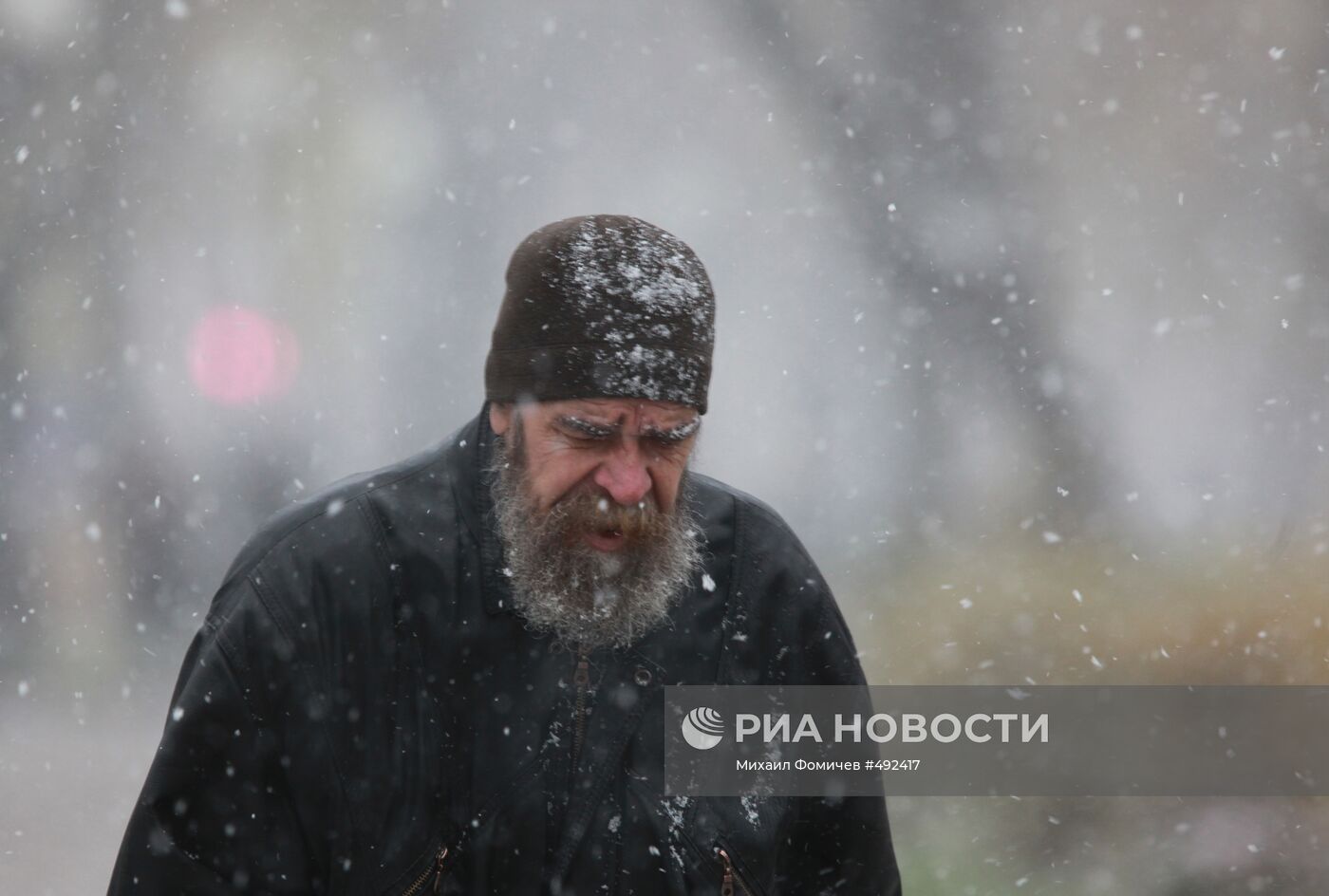 Снег в Москве