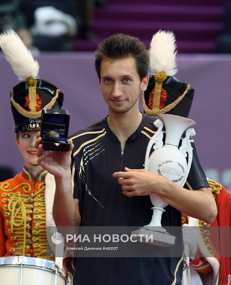 Сергей Стаховский - победитель St. Petersburg Open 2009