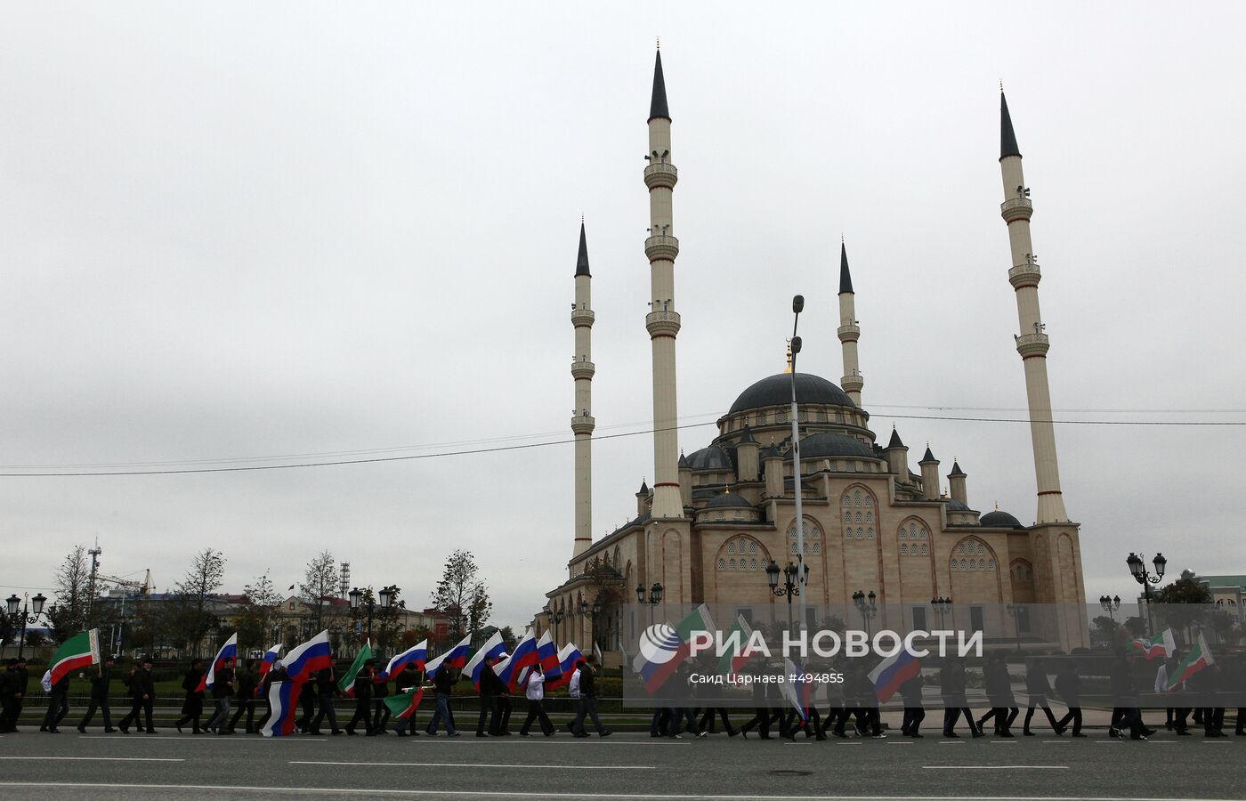 Празднование Дня народного единства в Чечне