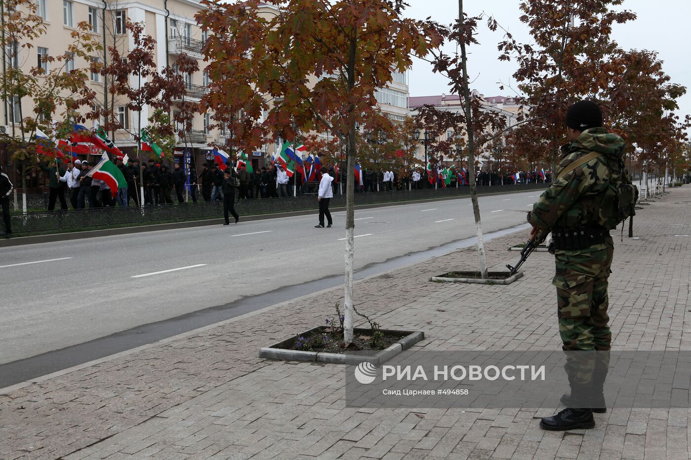 Празднование Дня народного единства в Чечне