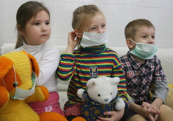 Профилактика гриппа в детском саду