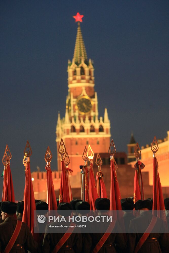 Репетиция парада на Красной площади
