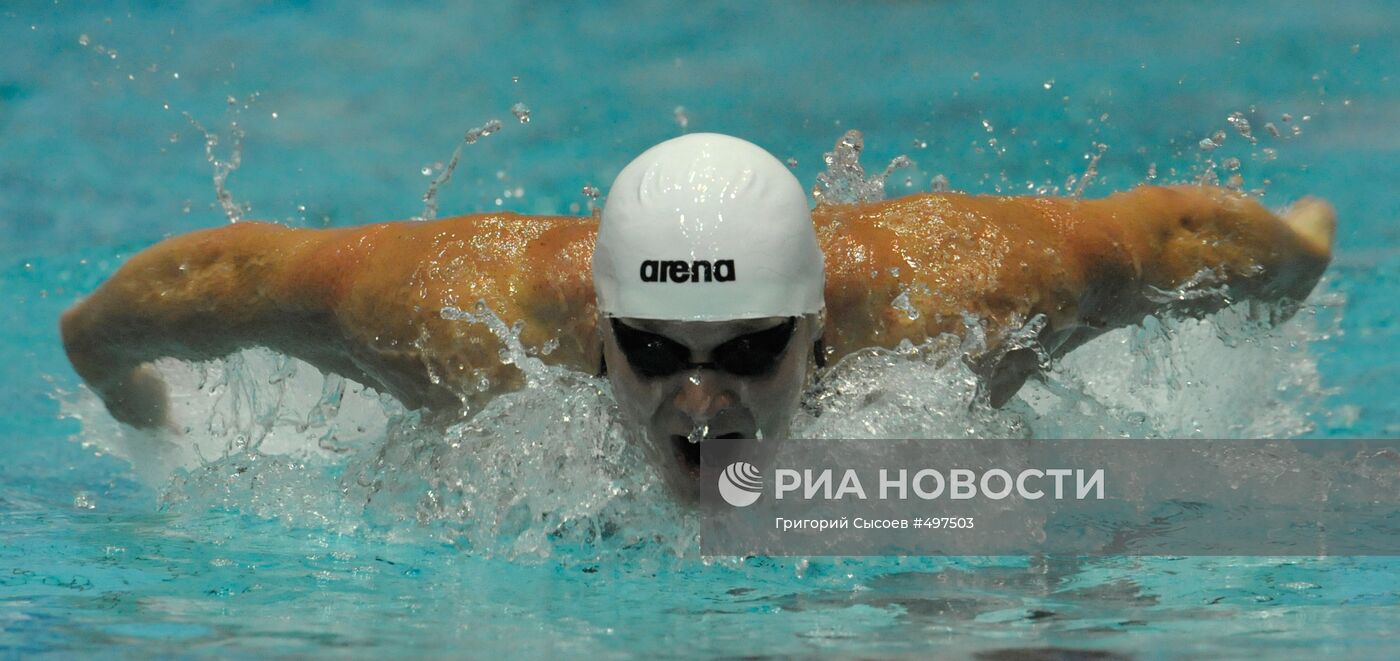 Евгений Коротышкин. 100 метров баттерфляем