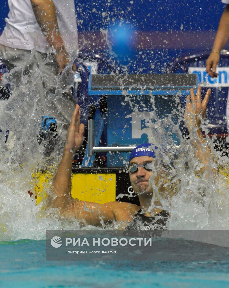 Станислав Донец - "золото" на дистанции 50 метров на спине