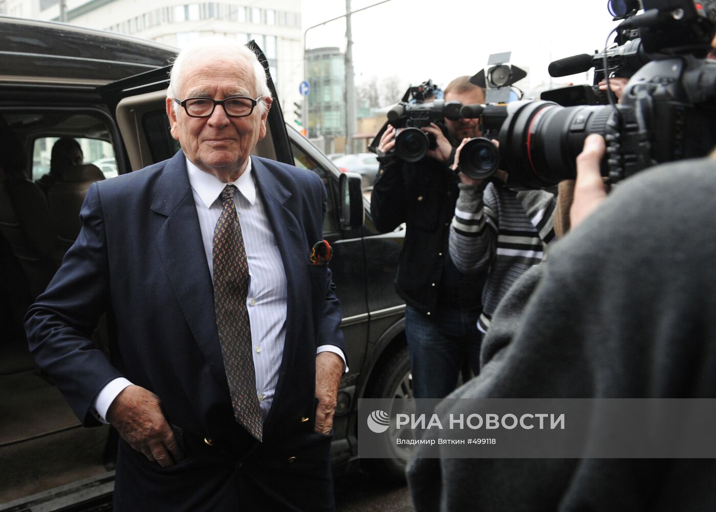 Визит Пьера Кардена в Москву