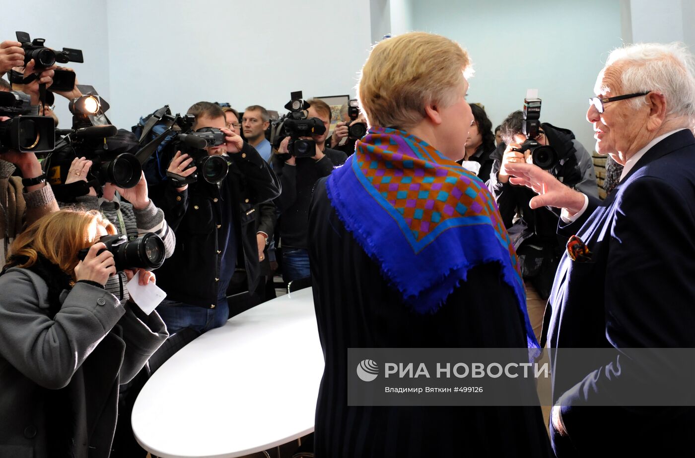 Визит Пьера Кардена в Москву