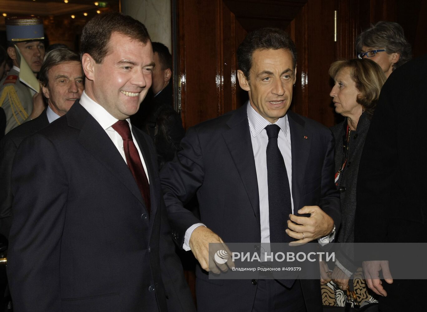 Д.Медведев и Н.Саркози