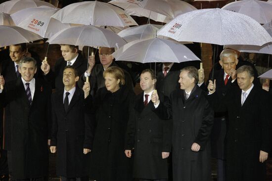 Д.Медведев на праздновании 20-летия падения Берлинской стены