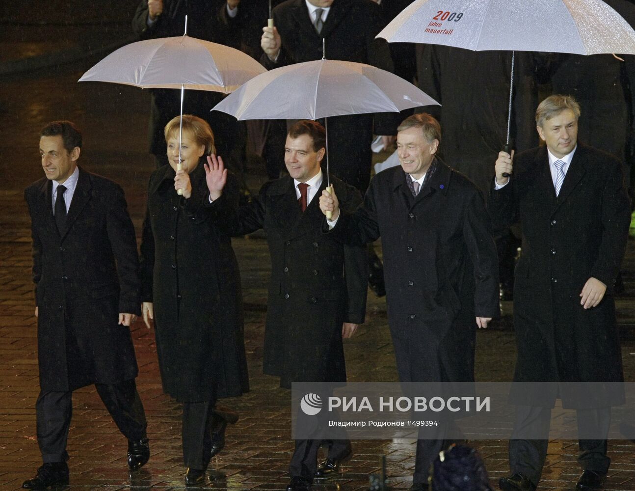 Д.Медведев на праздновании 20-летия падения Берлинской стены