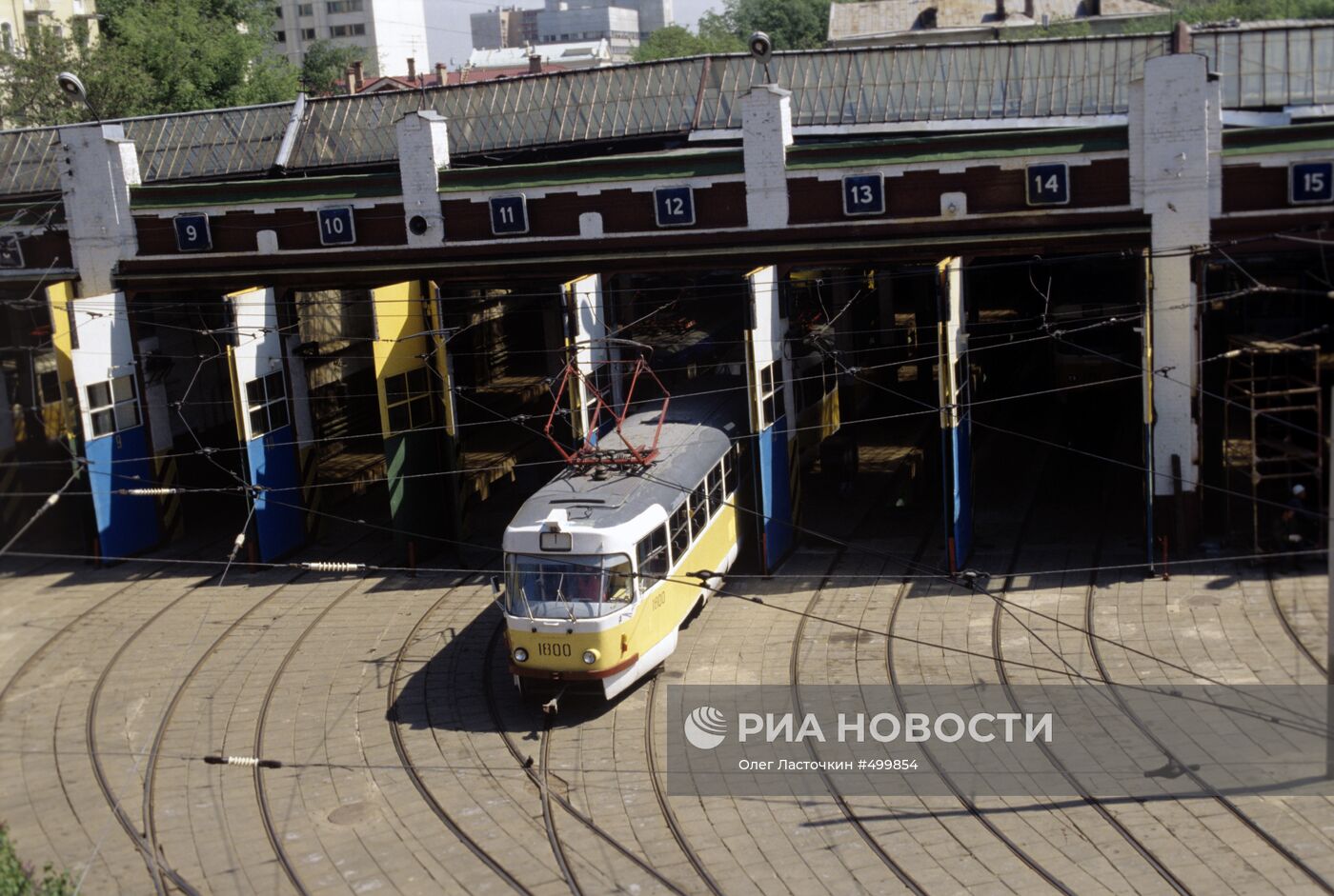 Трамвайное депо имени Апакова