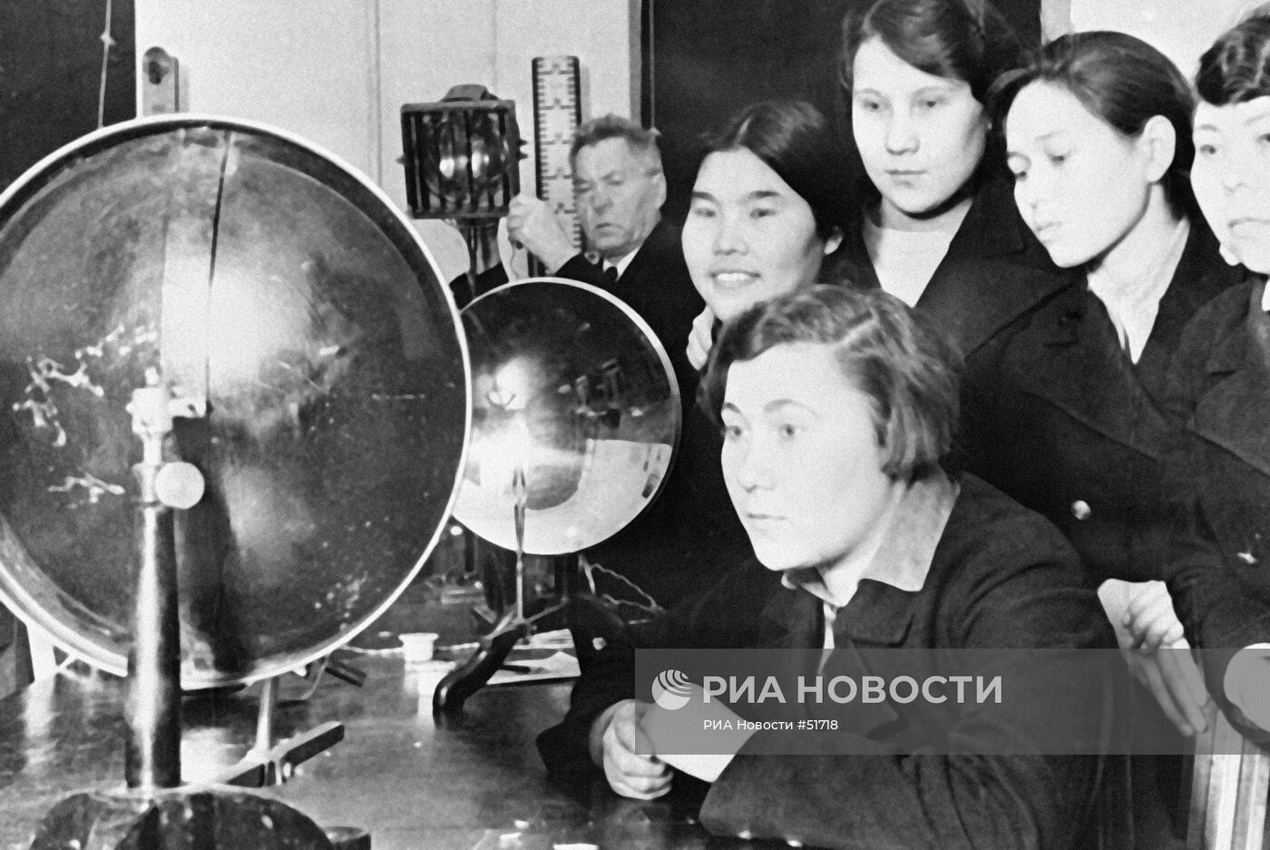Студентки Ленинградского Института