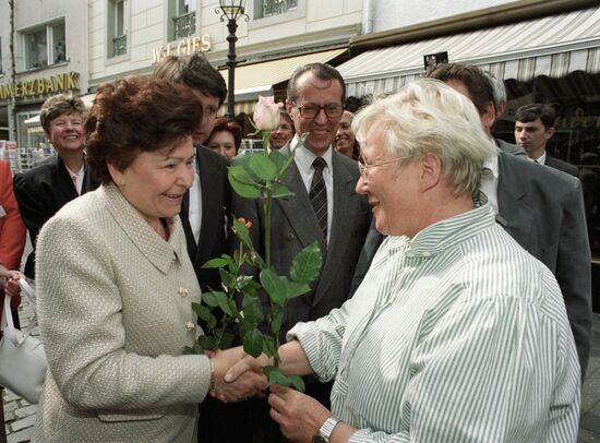 Визит Б.Н.Ельцина с супругой в Баден-Вюртемберг