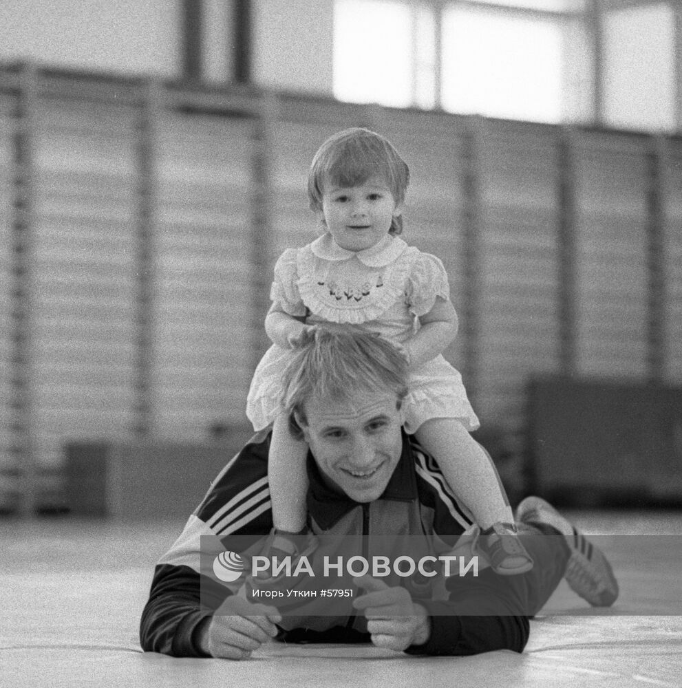Михаил Мамиашвили с дочерью