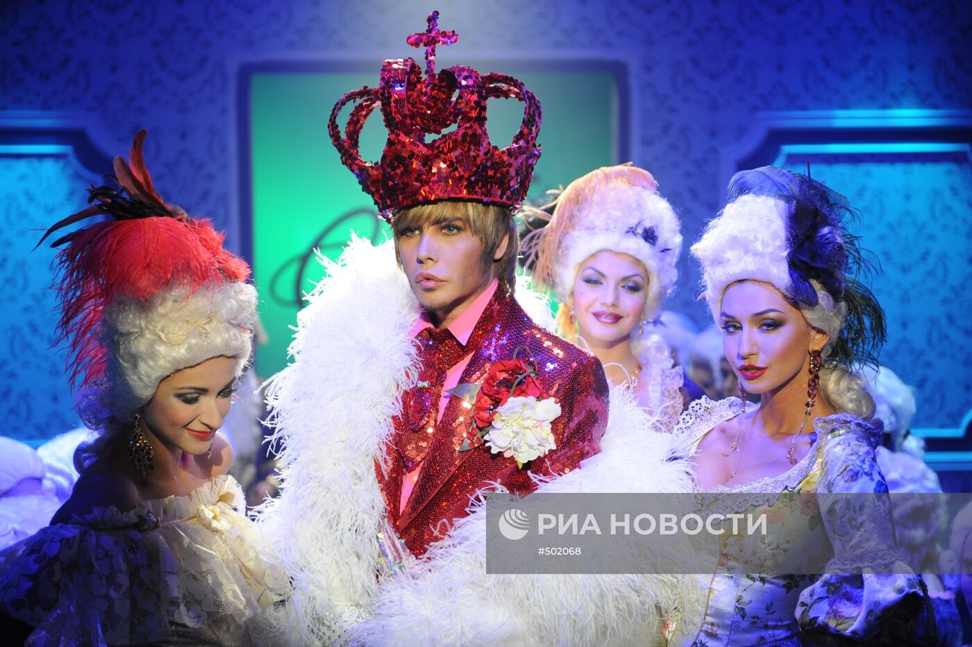 Съемки новогоднего мюзикла "Казаки" в Киеве