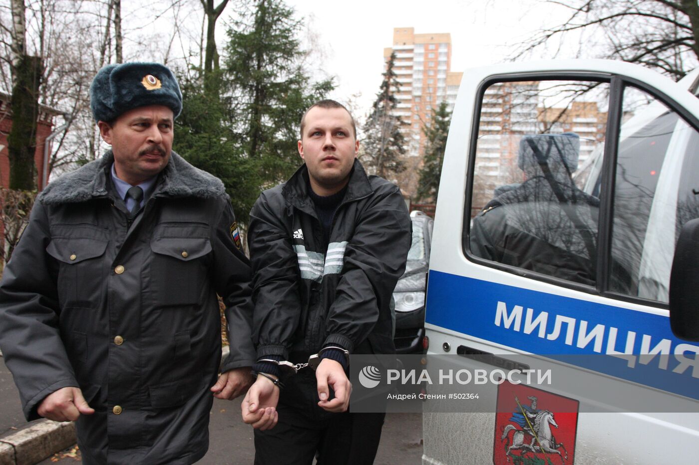 Рассмотрение ходатайства об аресте Николая Захаркина