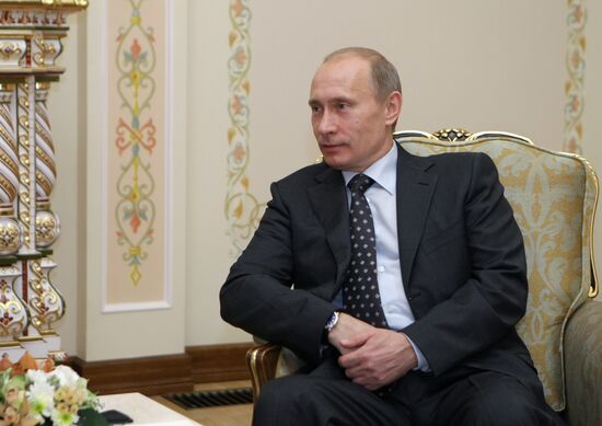 Встреча Владимира Путина с Борутом Пахором