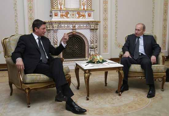 Встреча Владимира Путина с Борутом Пахором