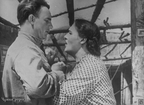 Нонна Мордюкова и Николай Рыбников