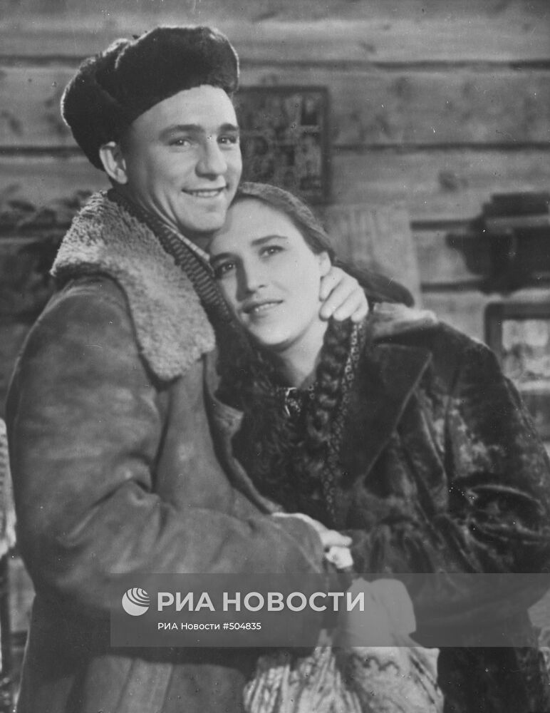 Нонна Мордюкова и Николай Рыбников