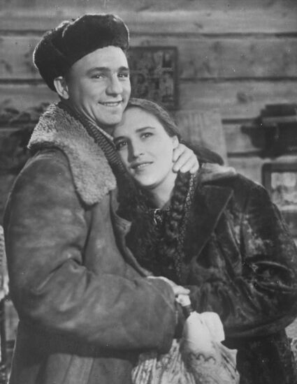 Нонна Мордюкова и Николай Рыбников