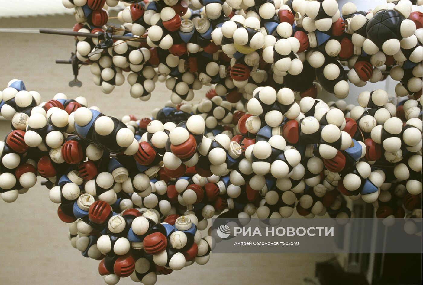 Модель молекулы феромона