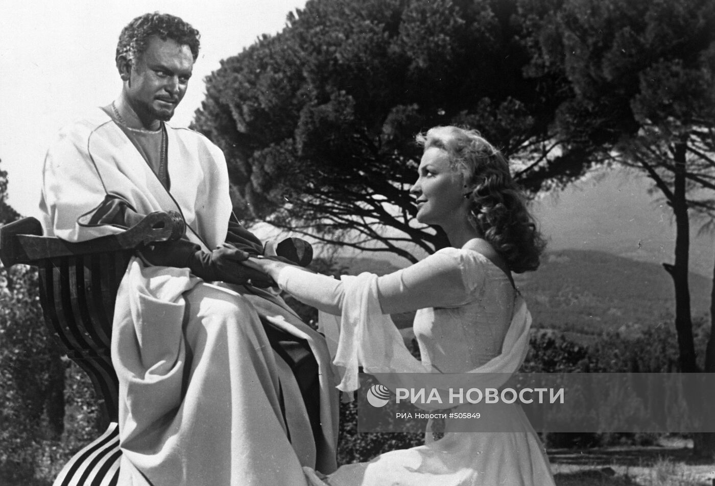 Сергей Бондарчук и Ирина Скобцева