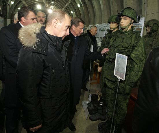 В. Путин посетил ФГУП "КБМ" в Коломне