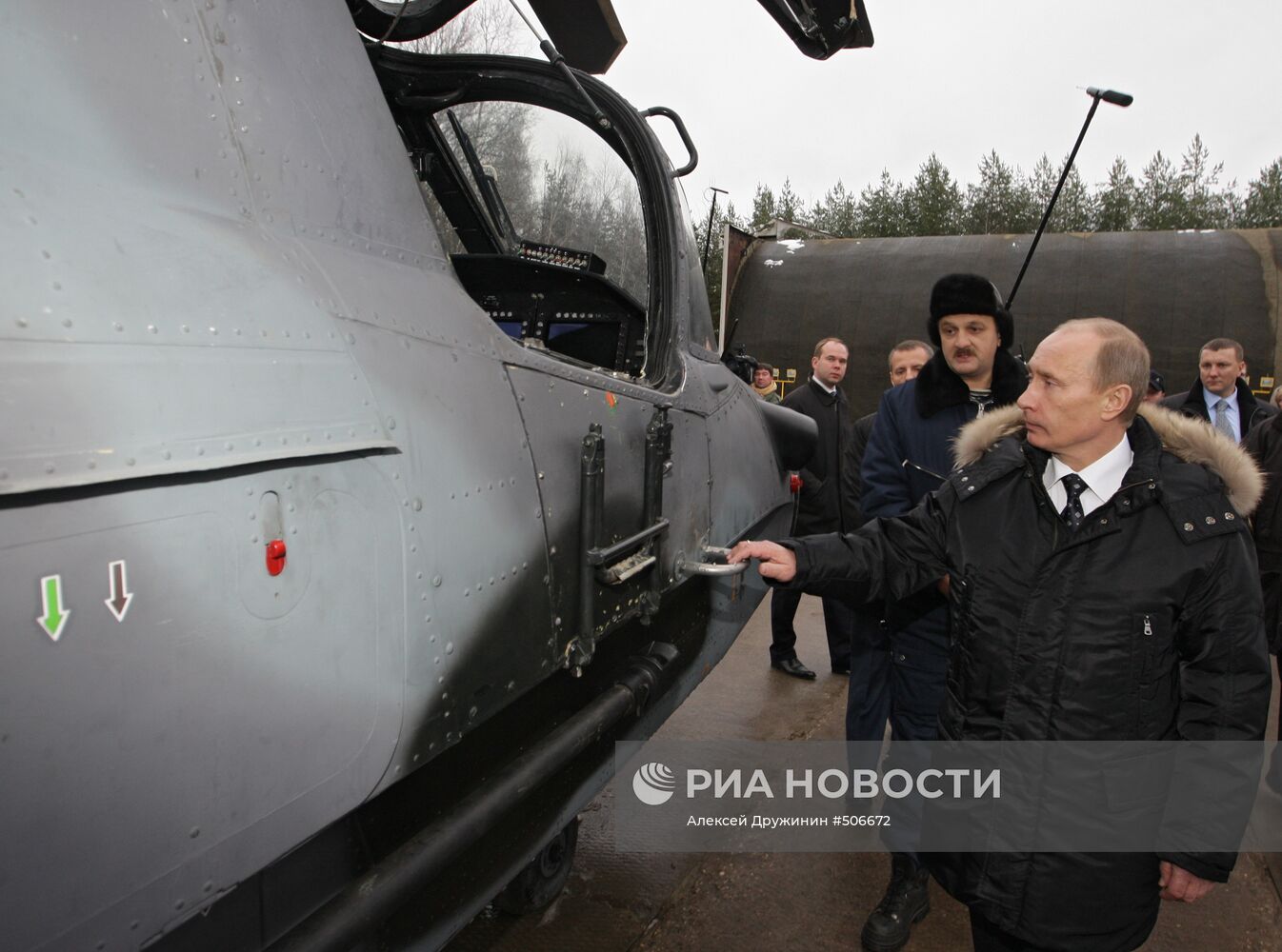 В. Путин посетил ФГУП "КБМ" в Коломне