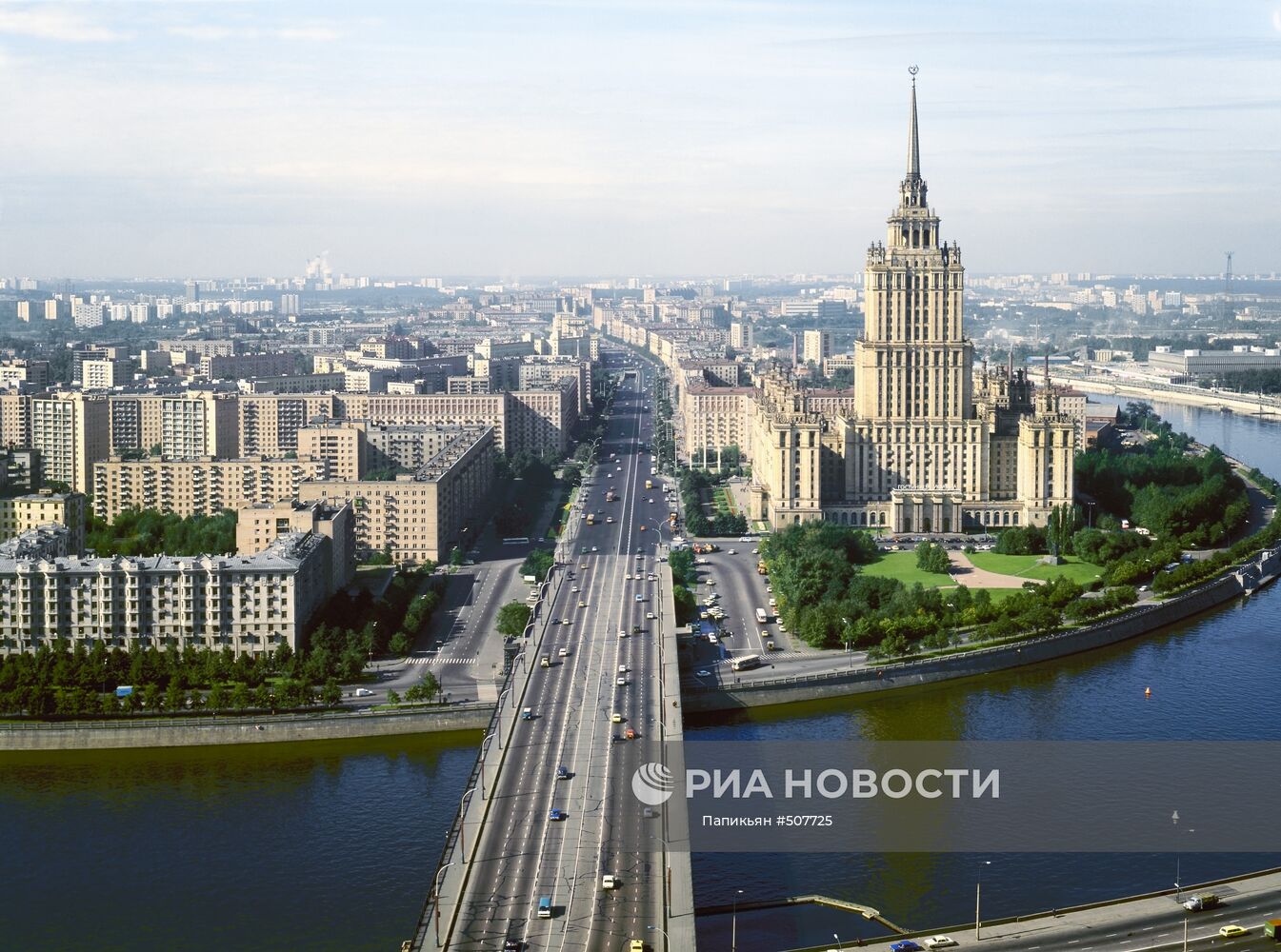 Строительство моста на кутузовском проспекте