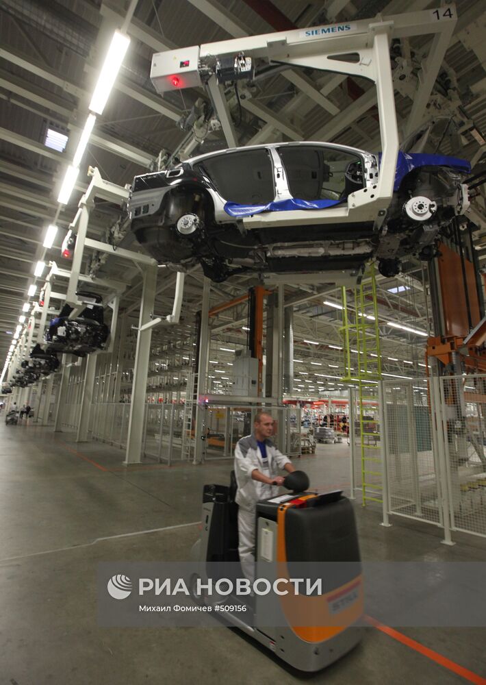 Завод Volkswagen в Калуге