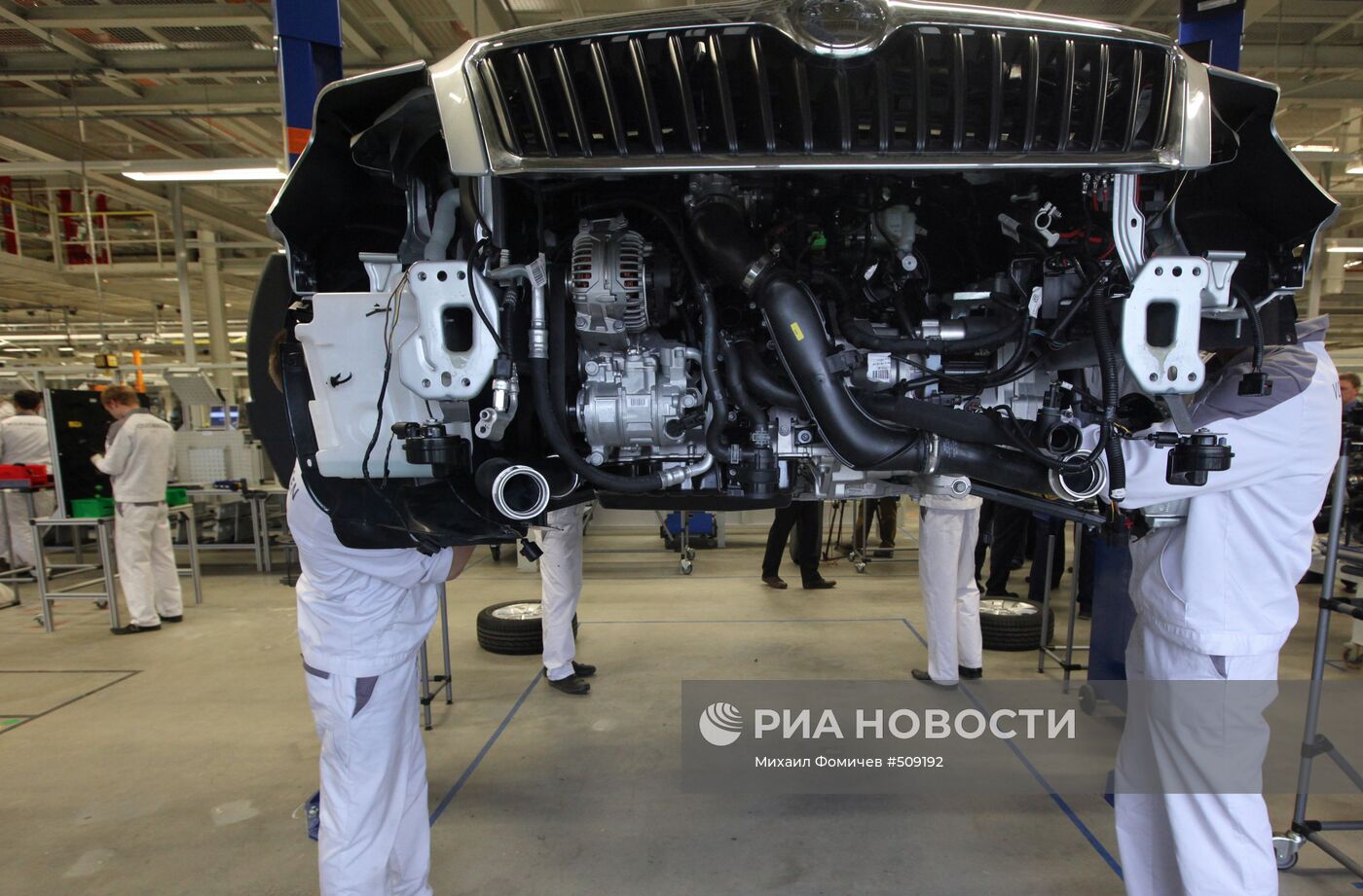 Завод Volkswagen в Калуге