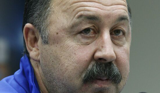 Главный тренер киевского "Динамо" Валерий Газзаев