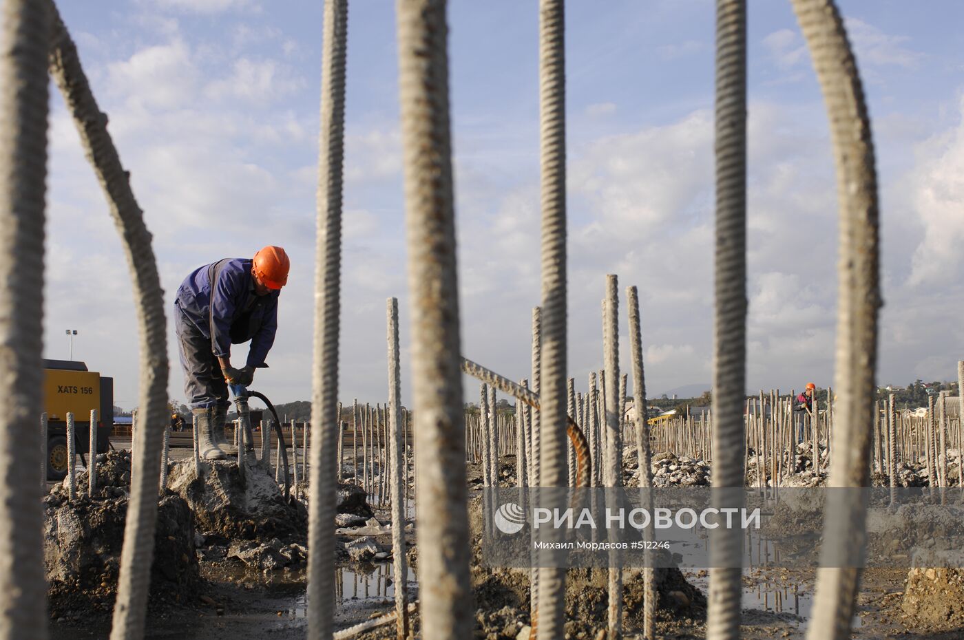 Строительство олимпийских объектов в Сочи