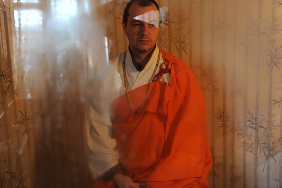 Единственный буддийский монах в Москве