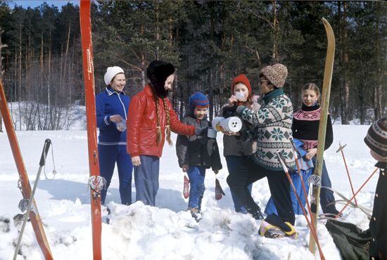 Лыжная экскурсия