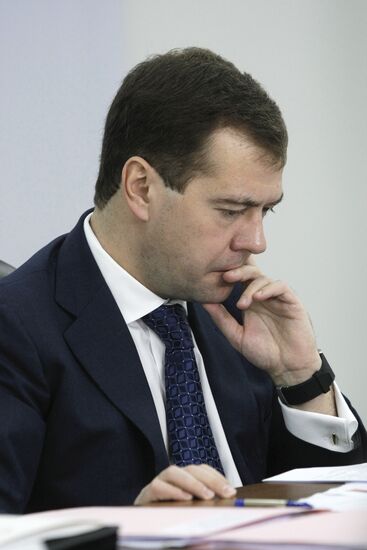 Д.Медведев провел заседание комиссии по модернизации экономики