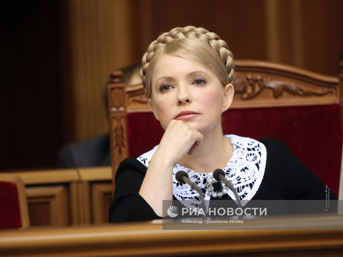 Ю.Тимошенко в Верховной Раде