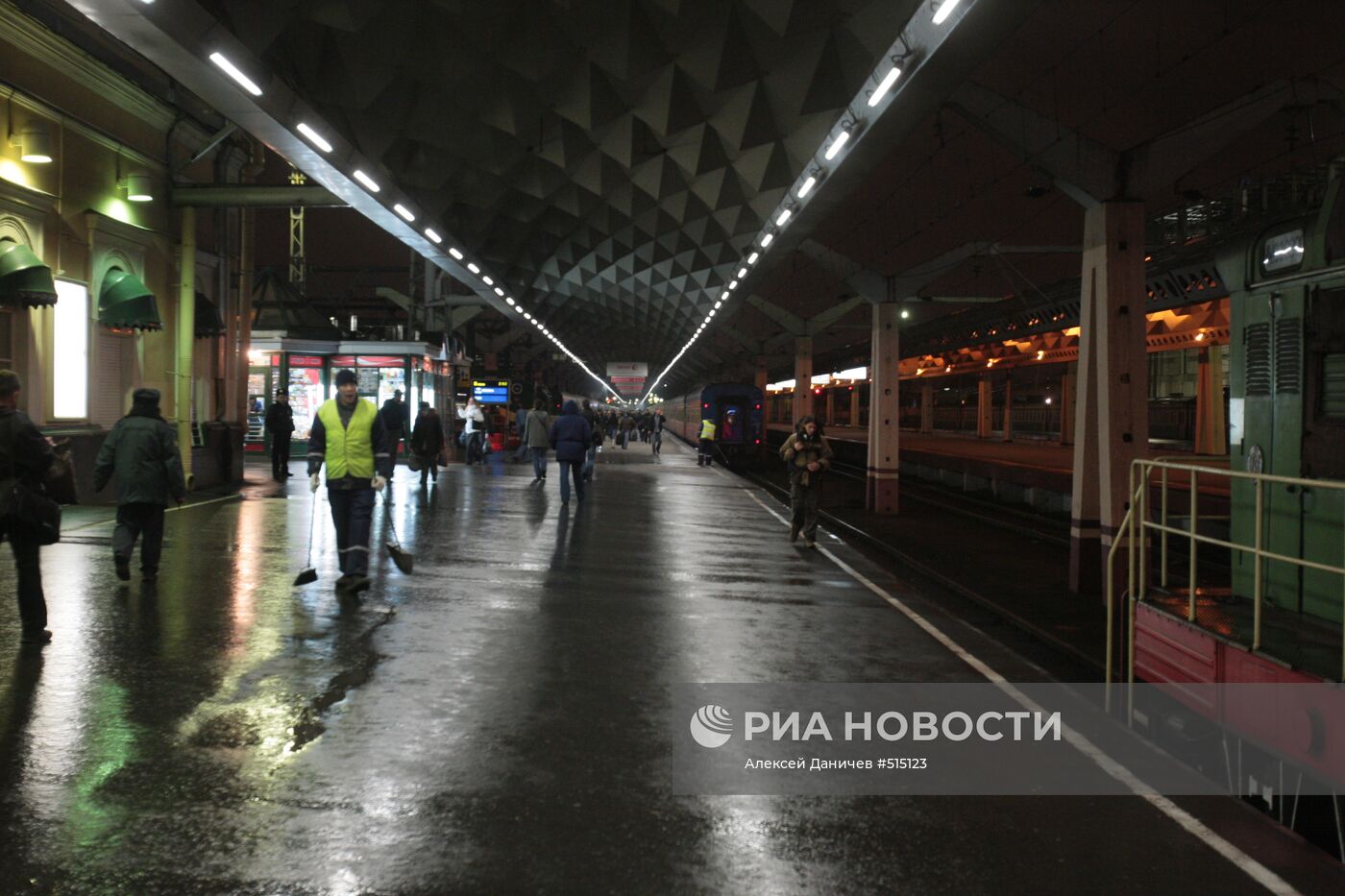На Москвоском вокзал в Санкт-Петербурге