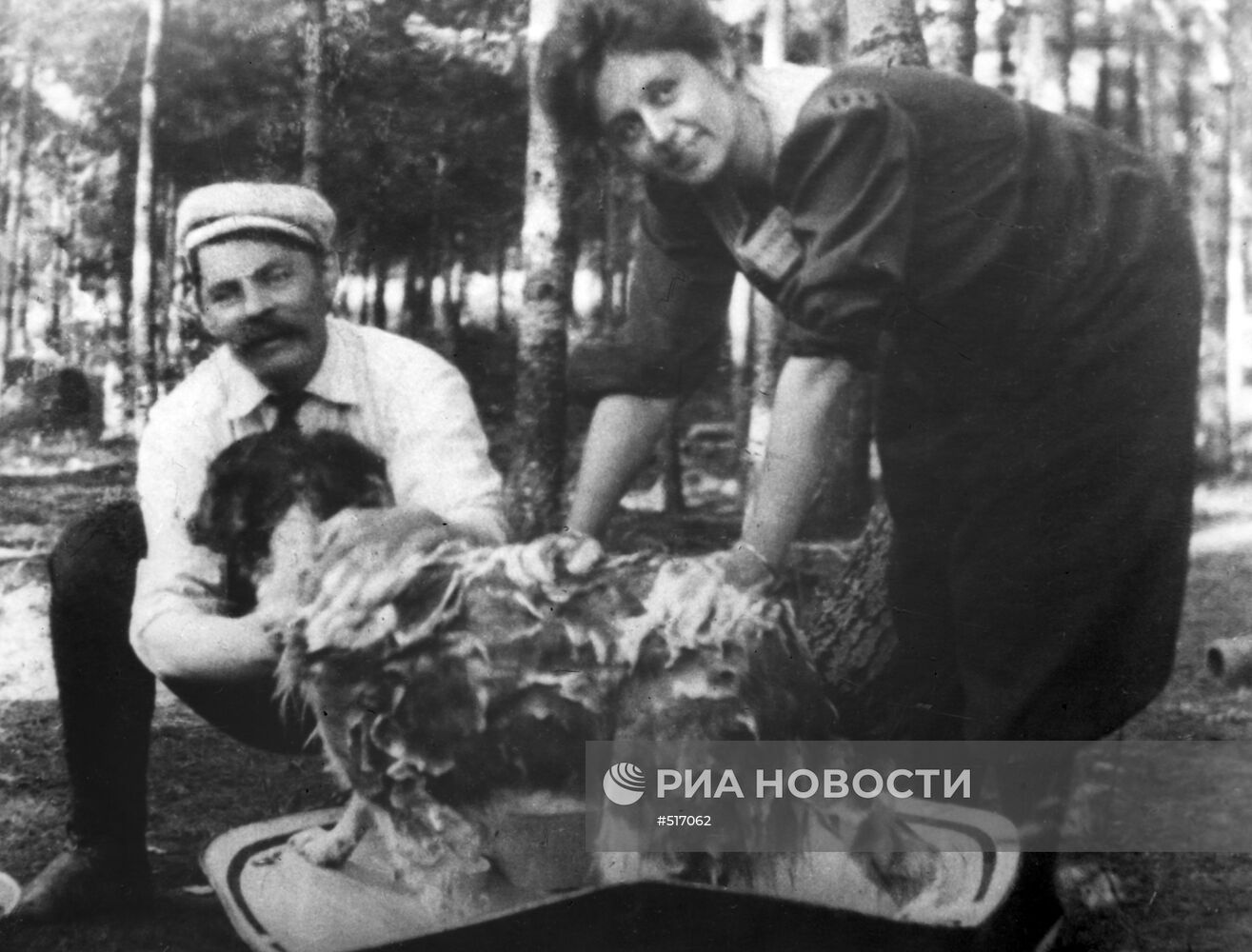 Максим Горький и Мария Андреева