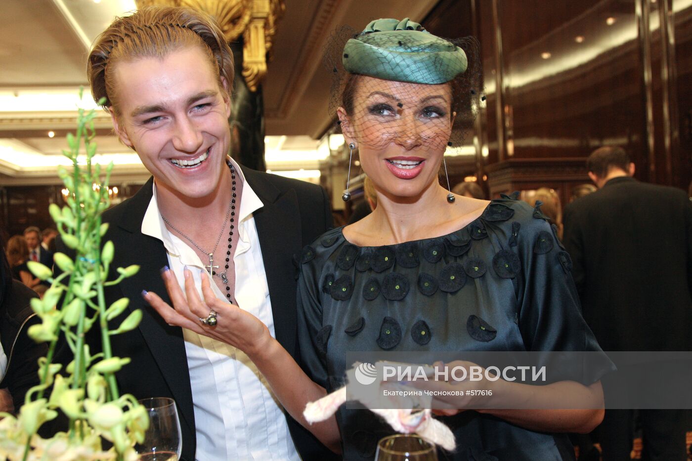 Алексей Воробьев и Эвелина Бледанс
