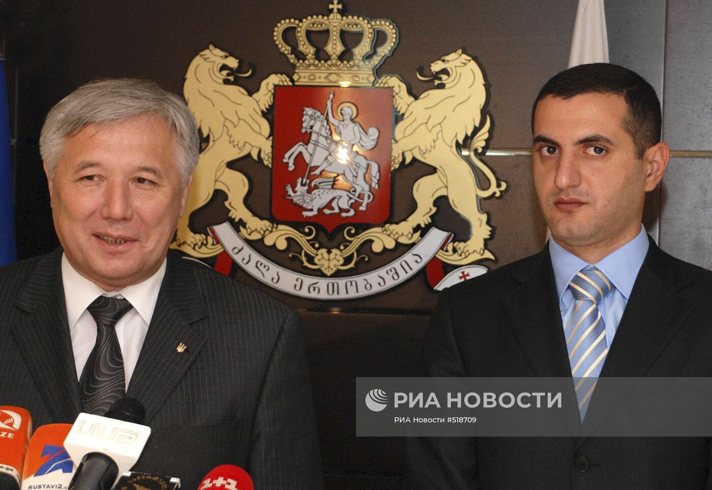 Визит министра обороны Украины Юрия Еханурова в Грузию