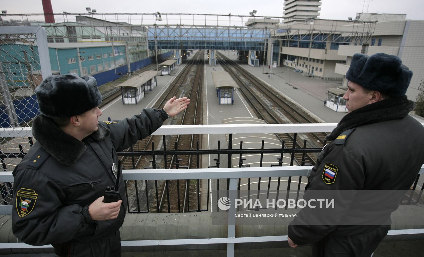 Усиление мер безопасности на железной дороге